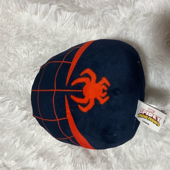 Squishmallows Marvel Spidey Amazing Friends Miles Morales Plush Stuffed Animal - Picture 4 of 8